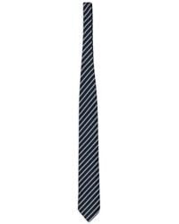 ZEGNA - Striped Silk Tie - Lyst