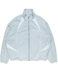 Acne Studios - Logo-Embroidered Panelled Jacket - Lyst