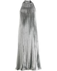 Missoni Pleated Midi Dress - Metallic
