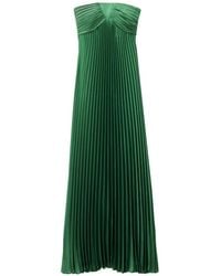 Ba&sh - Willow Pleated Strapless Dress - Lyst