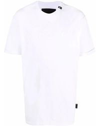 Philipp Plein - T-shirt With Embossed Front Logo - Lyst