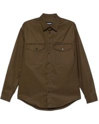 DSquared² - Utility Double-Pocket Cotton Shirt - Lyst