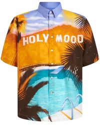 Etro - Floral Print Mini Shirt For - Lyst