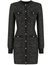 Toccin - Robe Courte Harriet À Boutonnière - Lyst