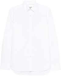 Canali - Camisa Con Cuello De Pico - Lyst