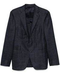 Canali - Houndstooth-Pattern Blazer - Lyst