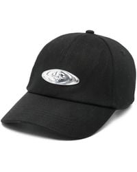 CASABLANCA - Warped-Logo Baseball Cap - Lyst