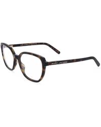 Marc Jacobs - Tortoiseshell-Effect Rectangle-Frame Glasses - Lyst