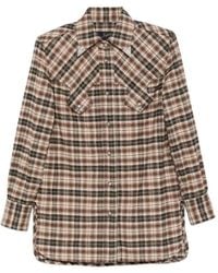 The Seafarer - Check-Pattern Western Shirt - Lyst
