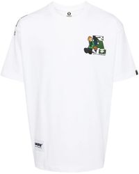 Aape By A Bathing Ape - Graphic-Print Cotton T-Shirt - Lyst