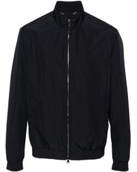 Canali - Logo-Patch Water-Repellent Jacket - Lyst