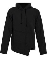 Comme des Garçons - Sudadera Asimétrica Con Capucha Y Motivo De Salpicadura De Pintura - Lyst