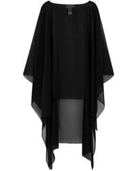 CAYET - Farhana Doorzichtige Cape - Lyst