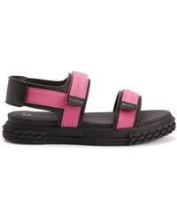 Giuseppe Zanotti - Blabber Gummy Touch-Strap Sandals - Lyst