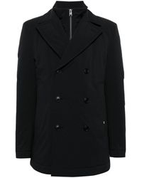 BOSS - Double-breasted Down Coat - Lyst