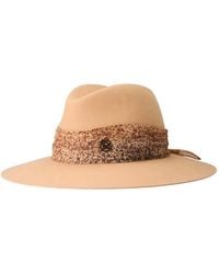 Maison Michel - Zango Logo-Plaque Hat - Lyst
