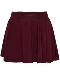adidas By Stella McCartney - X Stella Mccartney Pleated Skorts - Lyst
