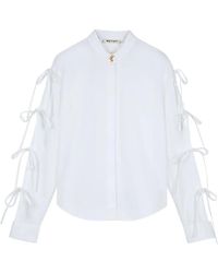 Ports 1961 - No.10 Exquisite Ribbon-Tie Shirt - Lyst