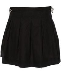 Our Legacy - Object Pleated Miniskirt - Lyst