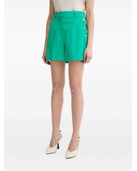 Morgan - Shakoy Button-Embellished Tailored Shorts - Lyst