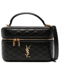 Saint Laurent - Lambskin Gaby Vanity Bag - Lyst