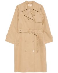 MICHAEL Michael Kors - Belted Double-Breasted Coat - Lyst