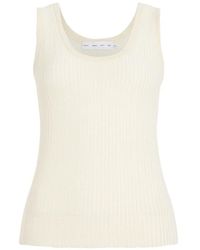 Proenza Schouler - Lennox Ribbed-Knit Top - Lyst