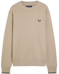 Fred Perry - Sweater Met Geborduurd Logo - Lyst