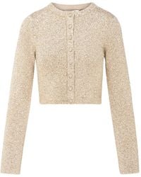 LoveShackFancy - Ferra Cropped Vest Met Knopen - Lyst