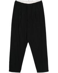 Magliano - Pleat-detail Cotton Trousers - Lyst