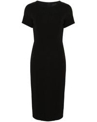 BOSS - Kleid Mit Stretchanteil - Lyst