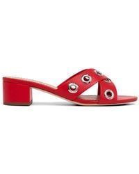 Cinq À Sept - Maya Criss-Cross Heeled Sandals - Lyst