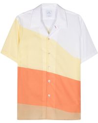 PS by Paul Smith - Camisa con diseño colour block - Lyst