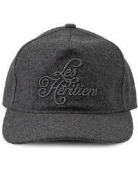 LES HÉRITIERS - Signature Wool Cap - Lyst