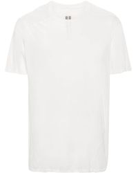 Rick Owens - Level Cotton Semi-sheer T-shirt - Lyst