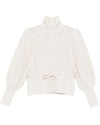 Zimmermann - Valiant Wool Turtle-Neck Sweater - Lyst