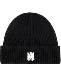 Amiri - Logo-Patch Beanie - Lyst