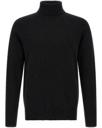 Ma'ry'ya - Raglan-Sleeve Side-Slit Sweater - Lyst