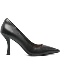 Marc Ellis - Pointed Leather Heeled Pumps - Lyst