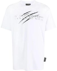 Philipp Plein - Graphic-Print Cotton T-Shirt - Lyst