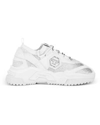 Philipp Plein - Low-Top Predator Strass Sneakers - Lyst