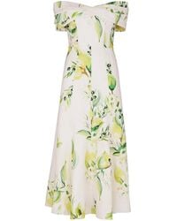 Nicholas - Ariana Midi-Jurk - Lyst
