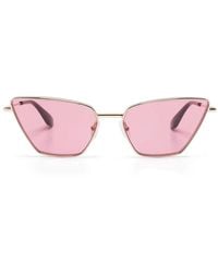 McQueen - Gafas de sol con montura cat eye - Lyst