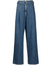 Philosophy Di Lorenzo Serafini - Jean Ample À Taille Ceinturée - Lyst