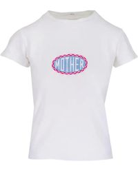 Mother - Logo-Print Short-Sleeve T-Shirt - Lyst