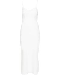 Ermanno Scervino - Lace-detail Midi Dress - Lyst