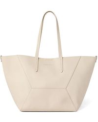 Brunello Cucinelli - Leather Shopping Bag - Lyst