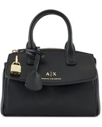 ARMANI EXCHANGE - Logo-Print Tote Bag - Lyst