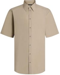 Dolce & Gabbana - Extra Fine Poplin Shirt - Lyst