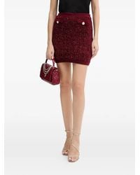 Guess - Mini-Rok Met Textuur - Lyst